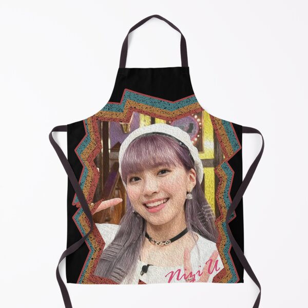 Item preview, Mayuka Ogou NiziU Mayuka Korean Kpop Retro Color Oil Paint Design designed and sold by Piosenka Art.