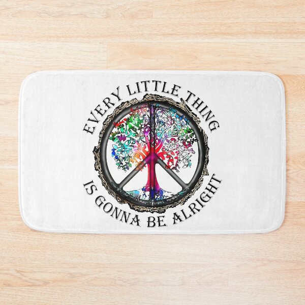 Item preview, Hippie Every Little Thing Is Gonna Be Alright Color Tree designed and sold by RaymondPurves.