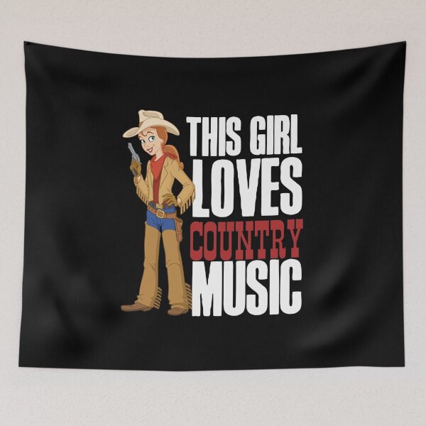 Item preview, This girl loves country music! designed and sold by HROC.