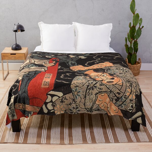 Item preview, Fighting demon Rashomon designed and sold by RooneyToon.