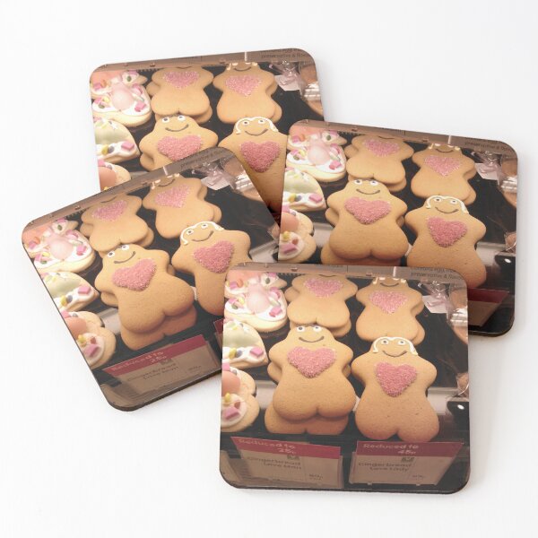 Item preview, Love - Reduced to Clear - Gingerbread Heart Figures designed and sold by CloneDigitalArt.