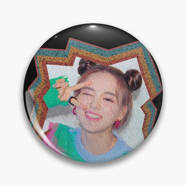 Item preview, Rio Hanabashi NiziU Rio Korean Kpop Retro Color Oil Paint Design designed and sold by Piosenka Art.