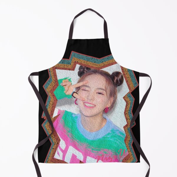 Item preview, Rio Hanabashi NiziU Rio Korean Kpop Retro Color Oil Paint Design designed and sold by Piosenka Art.