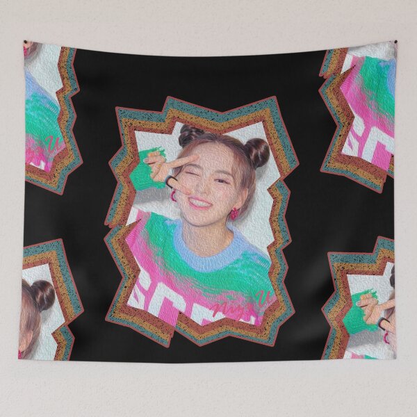 Item preview, Rio Hanabashi NiziU Rio Korean Kpop Retro Color Oil Paint Design designed and sold by Piosenka Art.