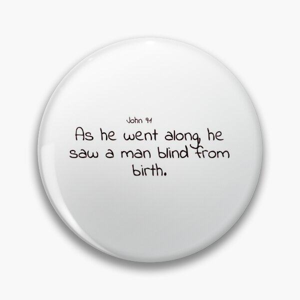 Item preview, Bible verse: John 9:1 designed and sold by john-3-16.