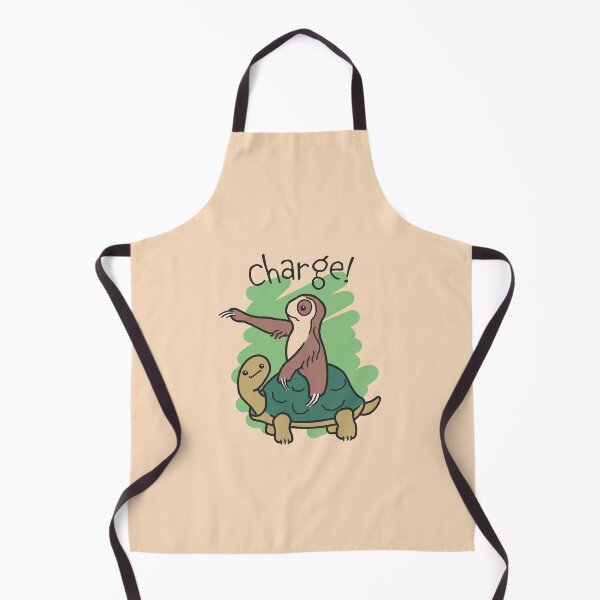 Item preview, Charge Cute Funny Sloth and Turtle Cartoon designed and sold by BobJolley.