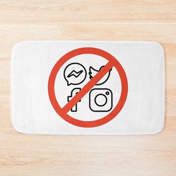 Item preview, NO SOCIAL MEDIA designed and sold by André Cremers.