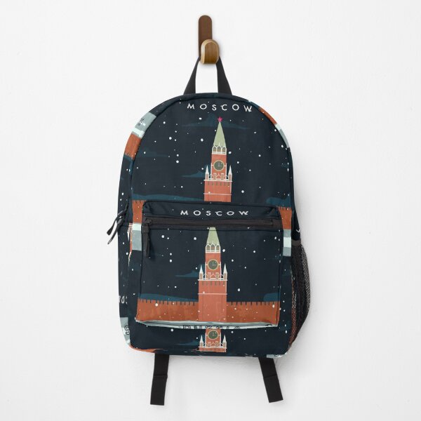 Item preview, Moscow, Russia - Retro travel minimalistic poster designed and sold by GreekTavern1979.