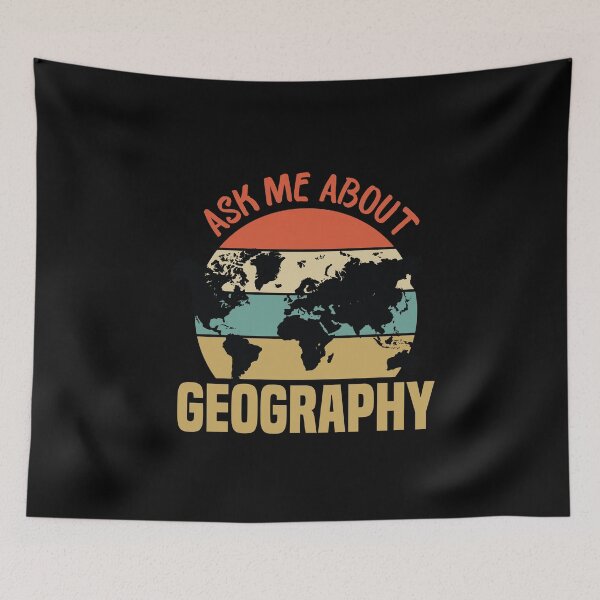 Item preview, Ask Me About Geography - Funny Teacher Loves Geography designed and sold by medbdj.
