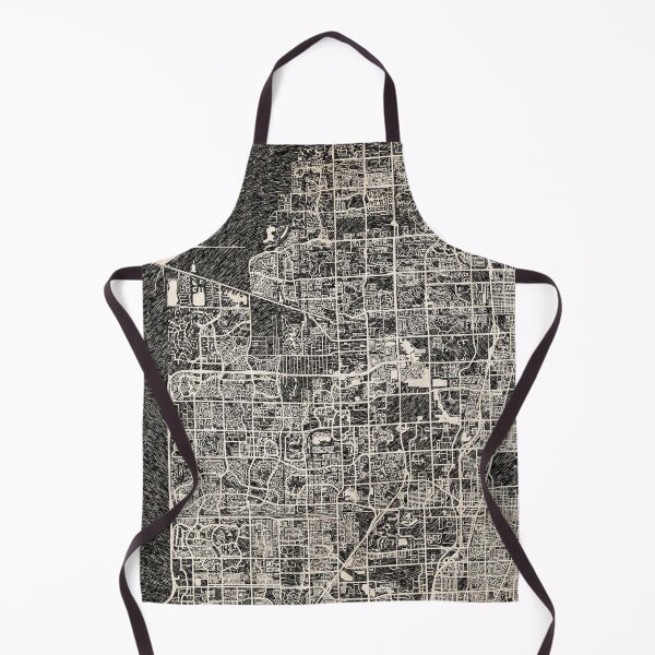Item preview, Pompano Beach map Florida Ink lines designed and sold by InkMaps.