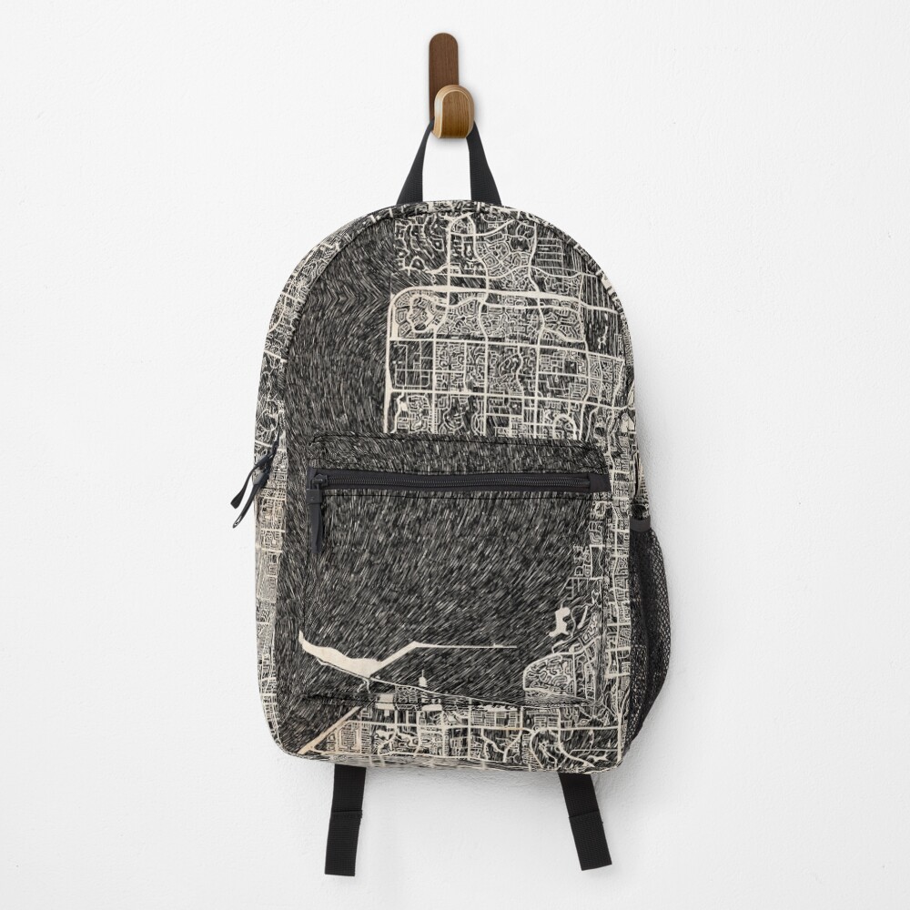 Vista previa del artículo con la obra «Mochila», diseñado y vendido por InkMaps.