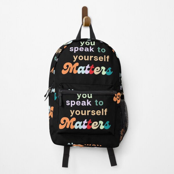 Item preview, THE WAY YOU SPEAK TO YOURSELF MATTERS designed and sold by LU NA.
