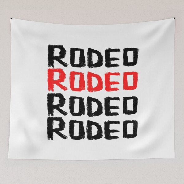 Item preview, Rodeo Horseriding, Cowboy, Cowgirl designed and sold by badlydrawnbabe.