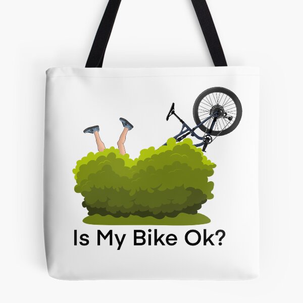 Item preview, Is my bike ok? funny mountain bike design designed and sold by Worldofcolour.