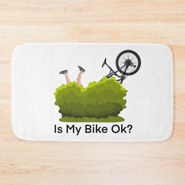Item preview, Is my bike ok? funny mountain bike design designed and sold by Worldofcolour.