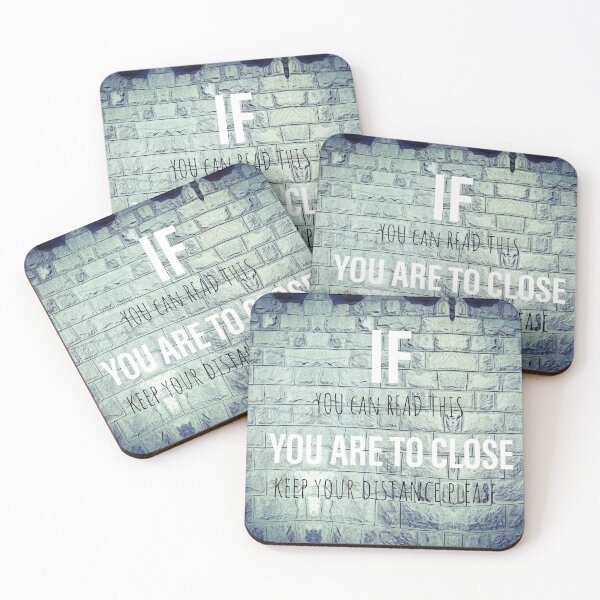 Item preview, Keep your distance designed and sold by Hyawattar4i.
