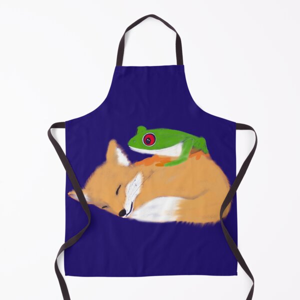 Artikelvorschau, Fuchs und Laubfrosch entworfen und verkauft von QuirkyCraftz.