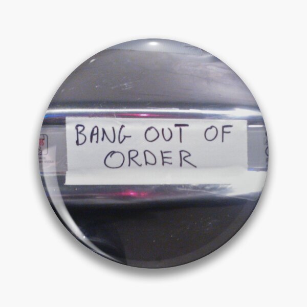 Item preview, Bang Out of Order! - Broken Hand Dryer designed and sold by CloneDigitalArt.