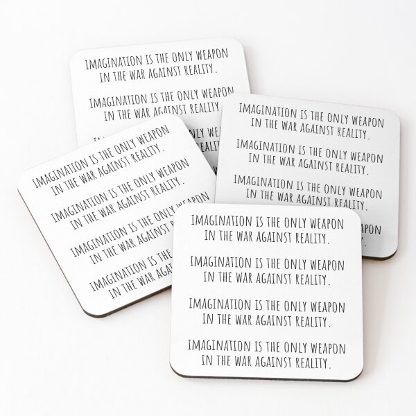 Item preview, imagination is the only weapon in the war against reality designed and sold by QuotesBerry.