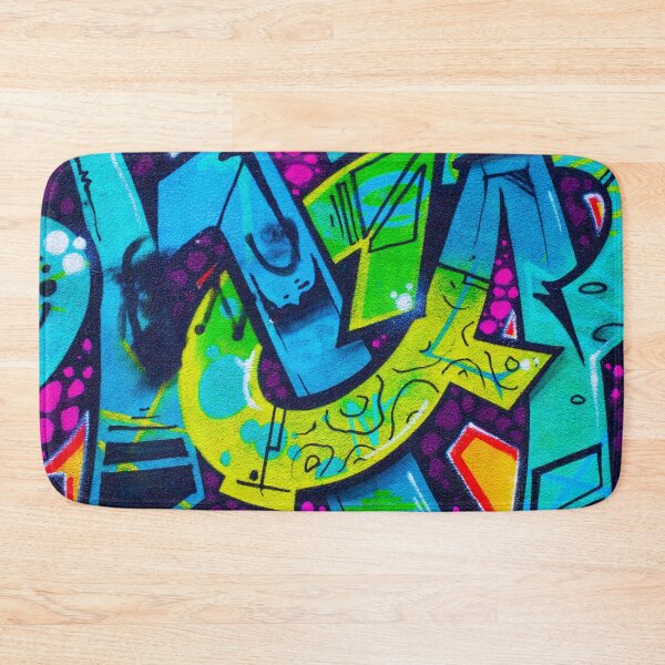 Item preview, Colorful graffiti on a wall- graffiti aesthetic style designed and sold by Red-ElYoubi.