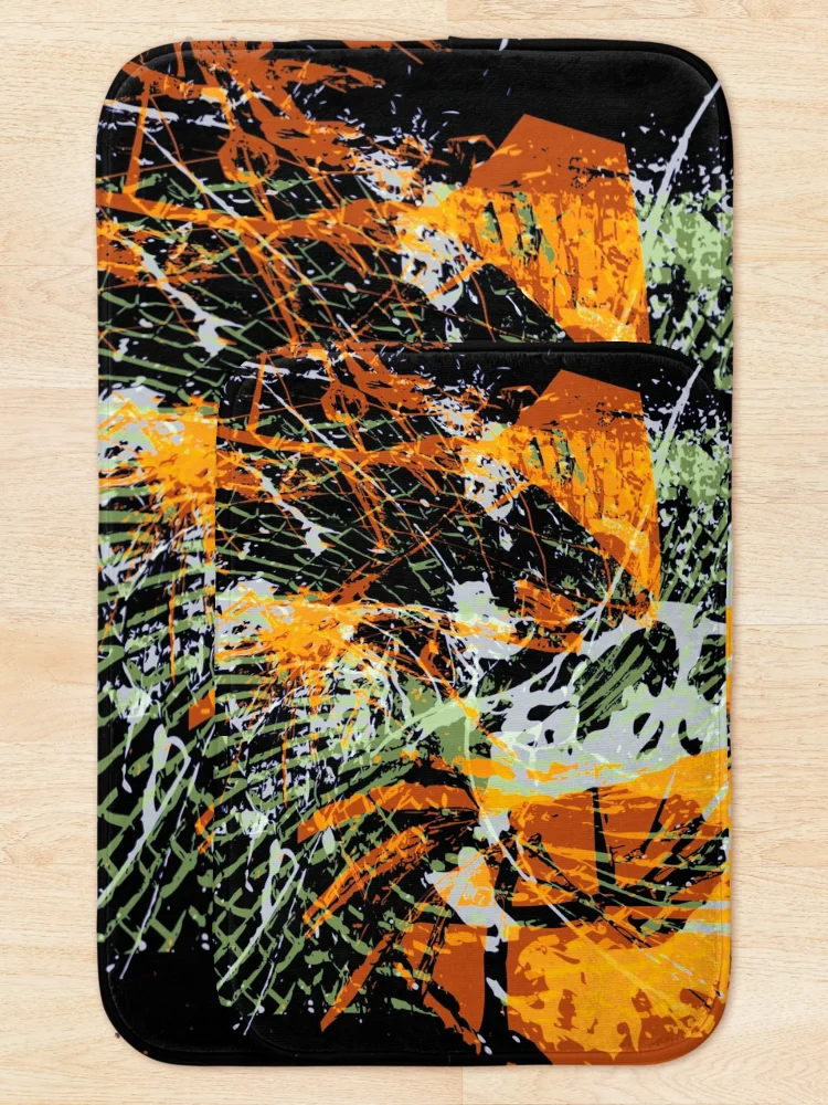 Thumbnail 5 of 6, Bath Mat, Hostium designed and sold by Elizabeth Austin-Craig.