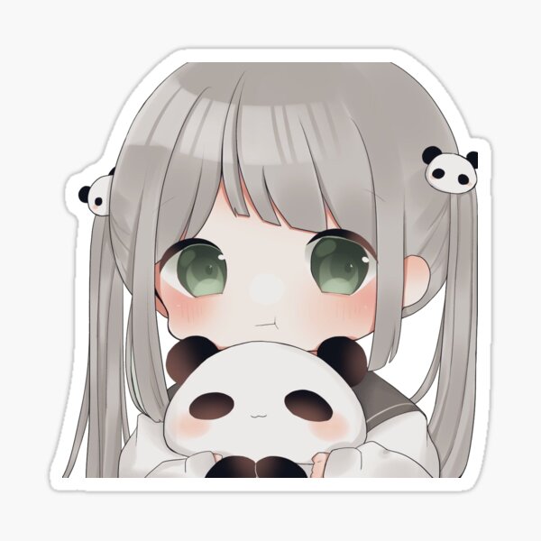 anime kawaii panda logo is absolutely adorable The panda's round face and  big eyes give it a cute and friendly look 20841235 Vector Art at Vecteezy
