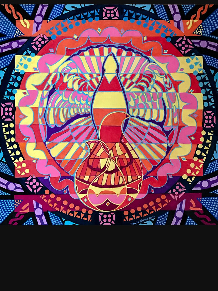 Thumbnail 6 of 6, Premium Scoop T-Shirt, Hexagram 13: T’ung Jên (Fellowship) designed and sold by Denise Weaver Ross.