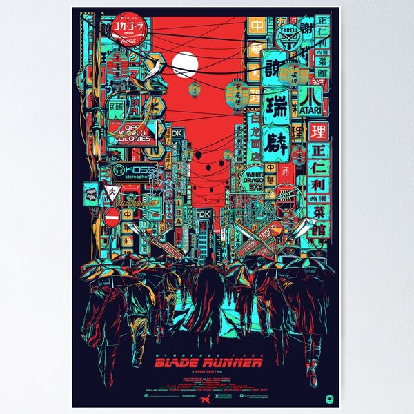 Beauty Blade Runner Poster Poster