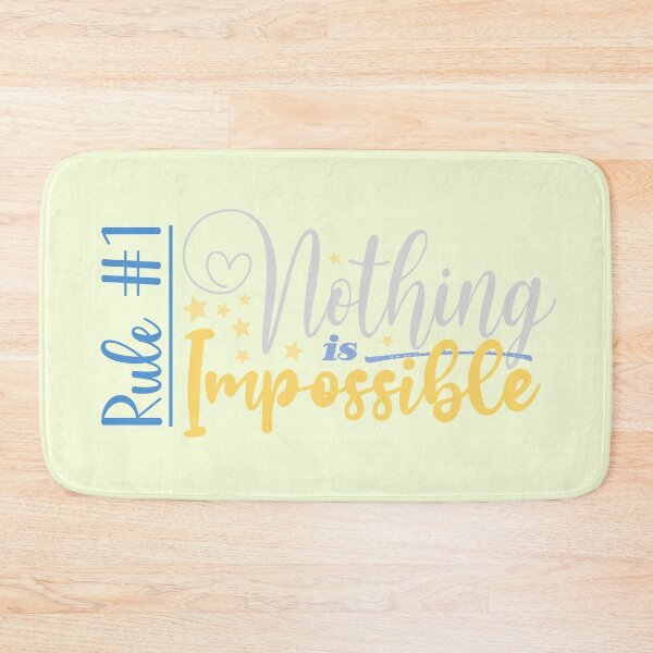 Item preview, Rule #1: Nothing Is Impossible (Light) designed and sold by the-krisney-way.