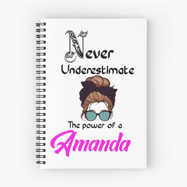 Item preview, Never underestimate the power of a Amanda designed and sold by Designs Of all kinds.