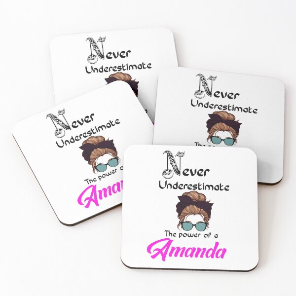 Item preview, Nunca subestimes el poder de una Amanda designed and sold by Designs Of all kinds.