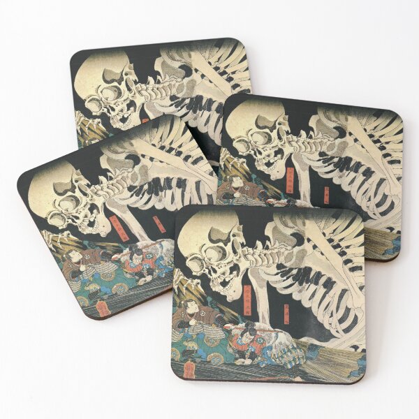 Item preview, kuniyoshi skeleton designed and sold by RooneyToon.