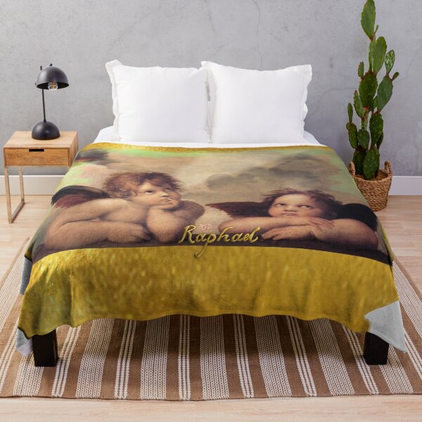 Item preview, Angels, Painting by Raphael Sanzio, with his Signature (ACCI)  designed and sold by VanyssaGraphics.