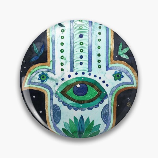 Item preview, Hamsa hand, Fatima hand designed and sold by Zunkame.