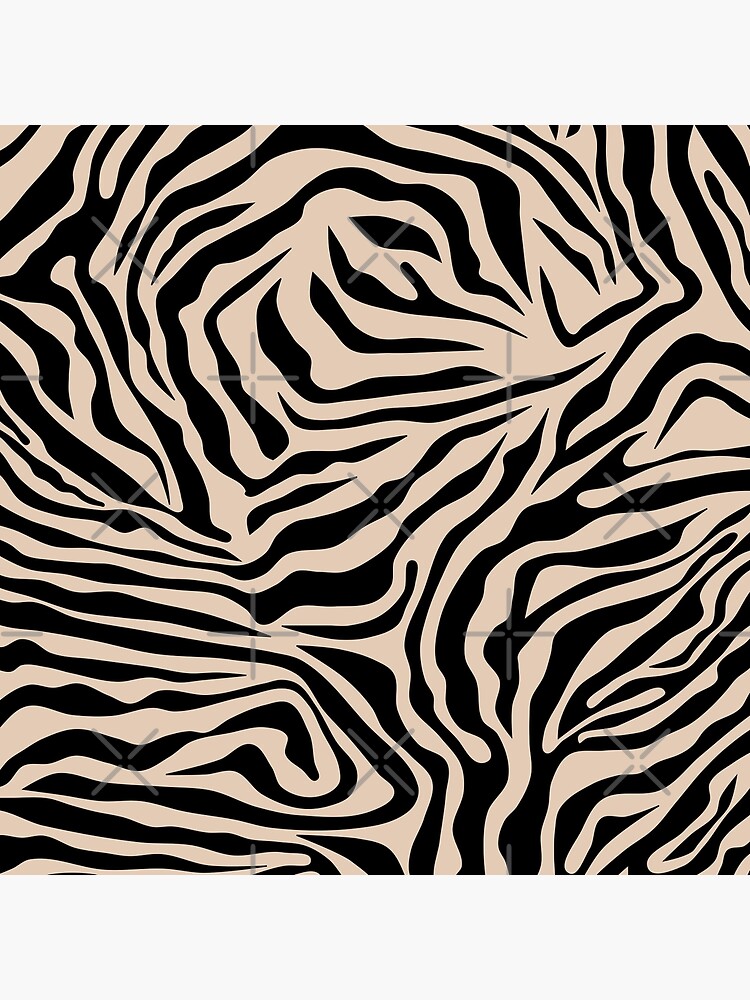 Zebra Print Zebra Stripes Wild Animal Print Zebra Pattern Black