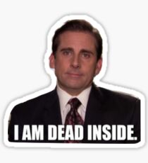 michael scott Sticker