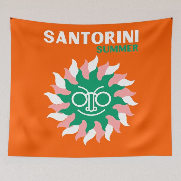 Item preview, SANTORINI SUMMER designed and sold by Julia Santos.