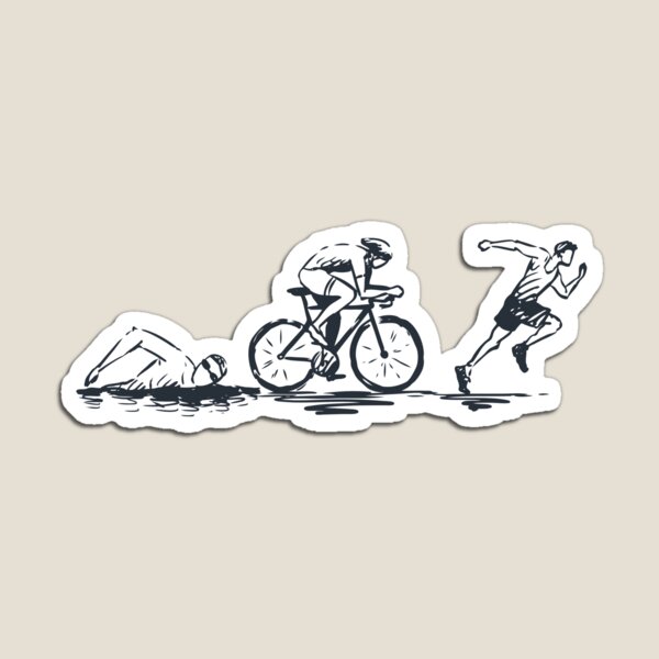 Item preview, Triathlon Swim Bike Run designed and sold by kudostees.