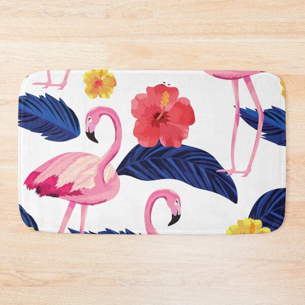 Item preview, Flamingo and Flowers designed and sold by yousseftalat2.