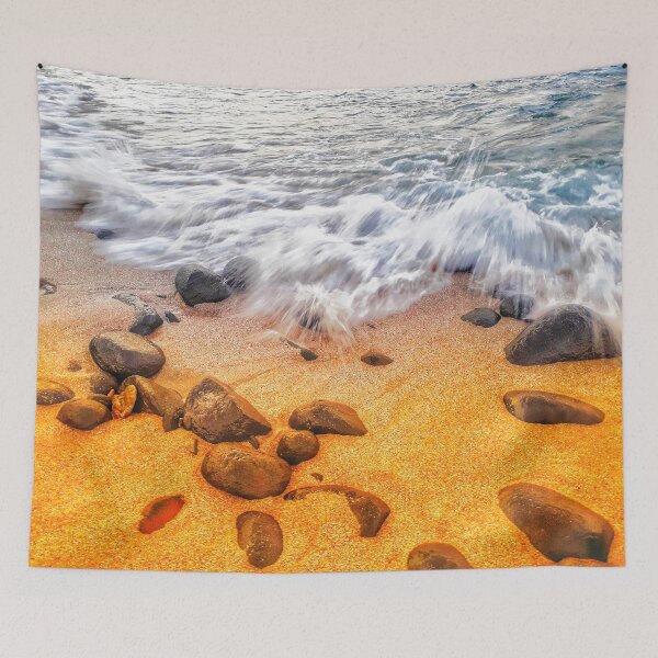 Item preview, Ocean Edge and Rocky Yellow Beach Sand designed and sold by Beachy.