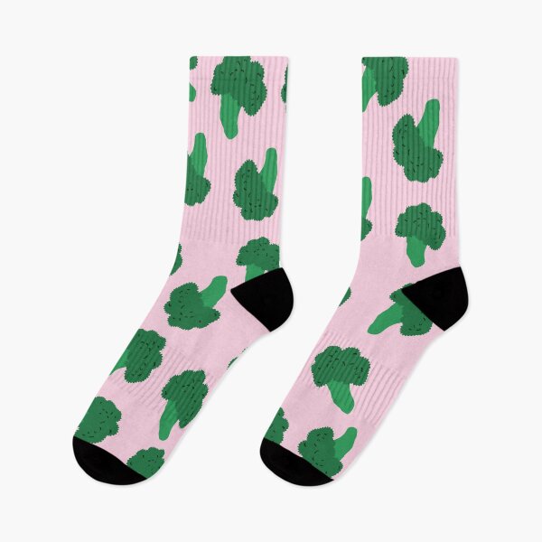 Item preview, Cute Broccoli on Pink Background designed and sold by kapotka.