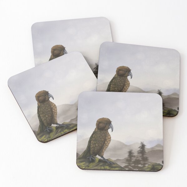 Item preview, Perched Kea  designed and sold by DragonArtist15.