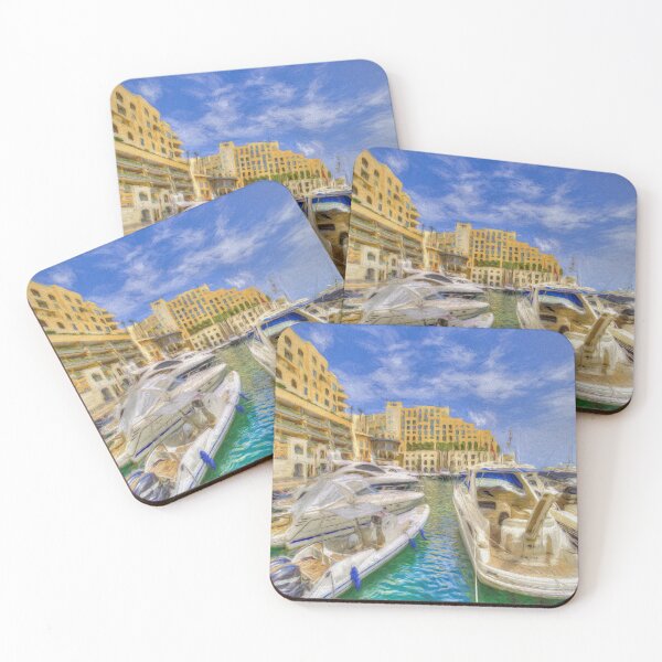 Item preview,  Portomaso Marina Art designed and sold by Londonimages.