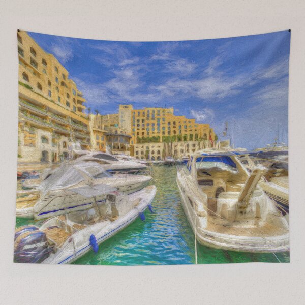 Item preview,  Portomaso Marina Art designed and sold by Londonimages.