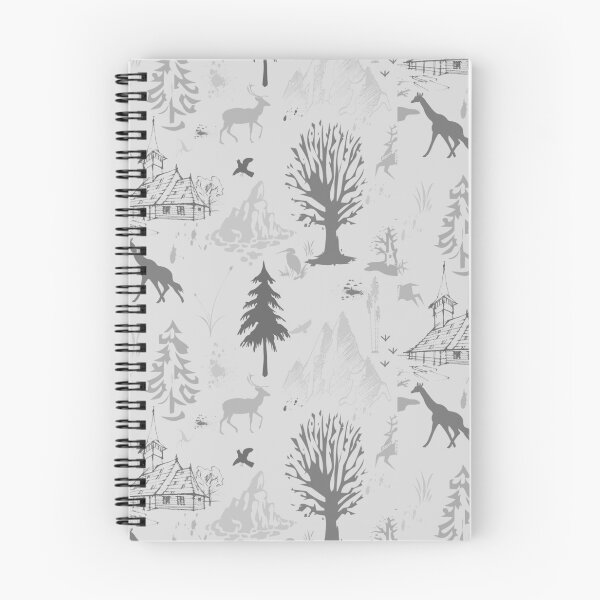Item preview, botanical and animal based seamless pattern  designed and sold by hutofdesigns.