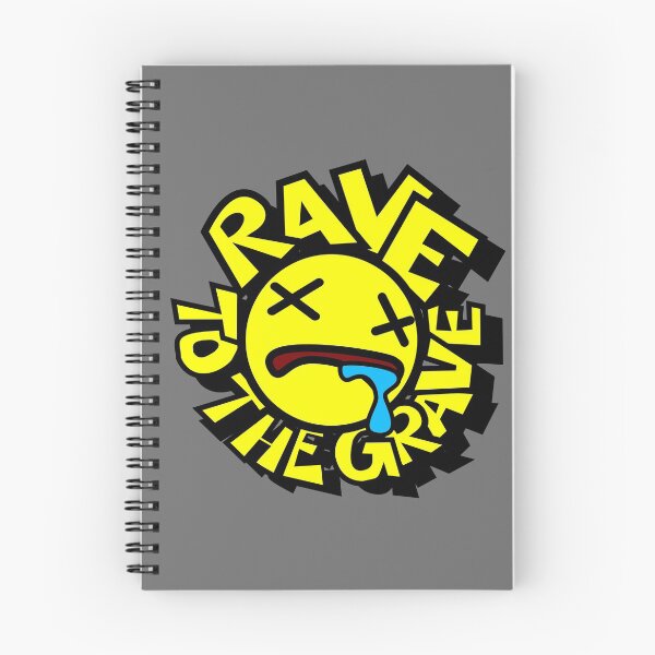 Item preview, Rave To The Grave designed and sold by OfficeShedInd.