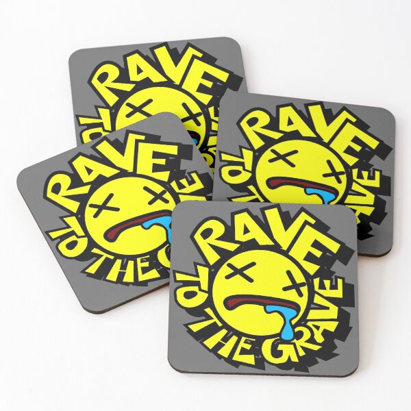 Item preview, Rave To The Grave designed and sold by OfficeShedInd.