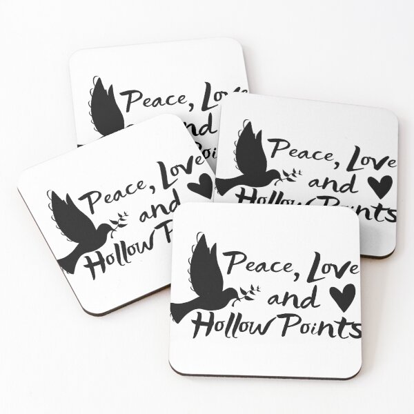 Item preview, Peace, Love, and Hollow Points designed and sold by SweetAndSpice.