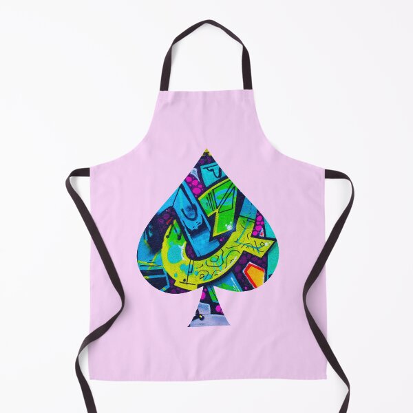 Item preview, Colorful graffiti spike (spades) shape- graffiti aesthetic style designed and sold by Red-ElYoubi.