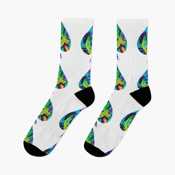 Item preview, Colorful graffiti spike (spades) shape- graffiti aesthetic style designed and sold by Red-ElYoubi.